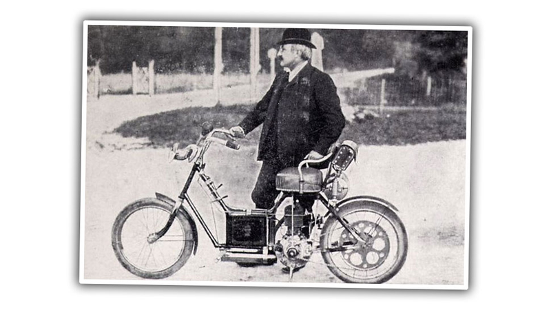 Illustration for article titled Did The Guy Who Invented The Scooter Also Build A Crazy Jumping Car?